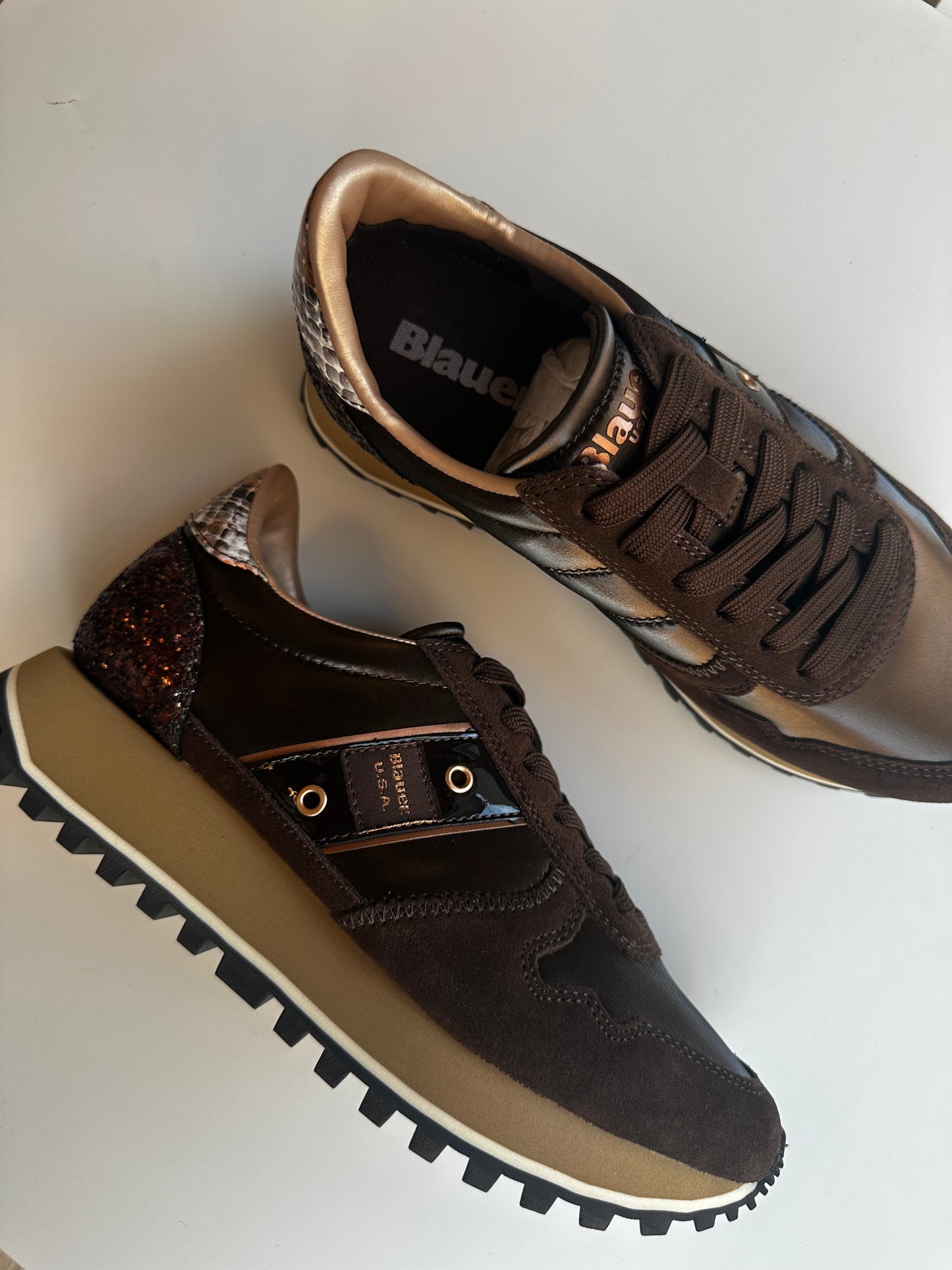 Sneakers Blauer cioccolato