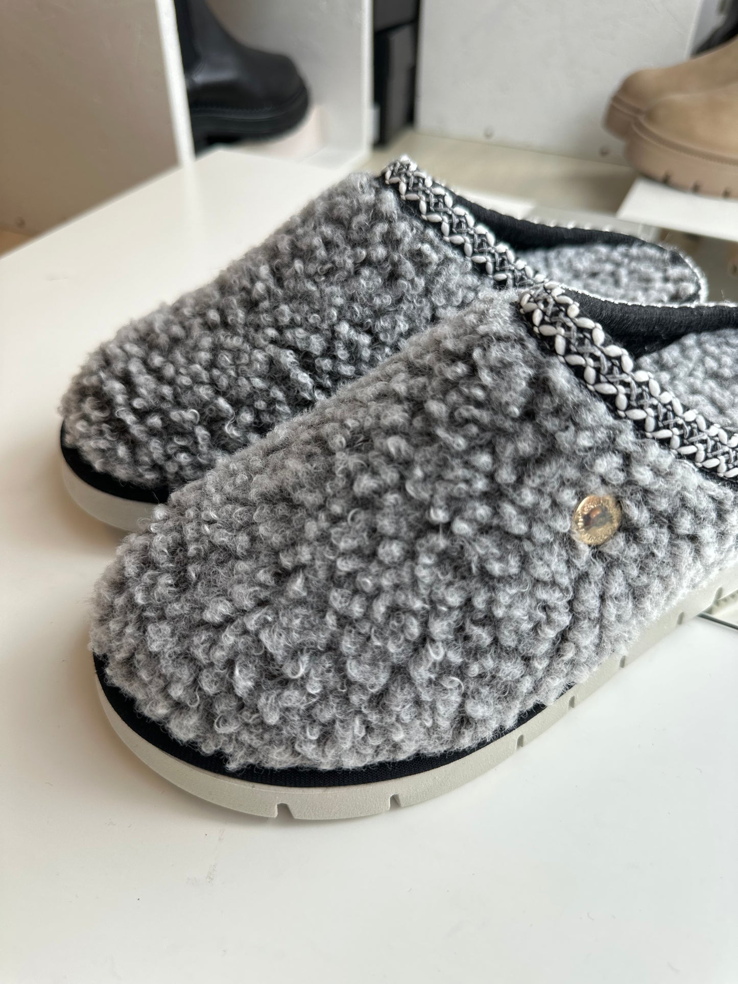 Pantofola lana Grunland