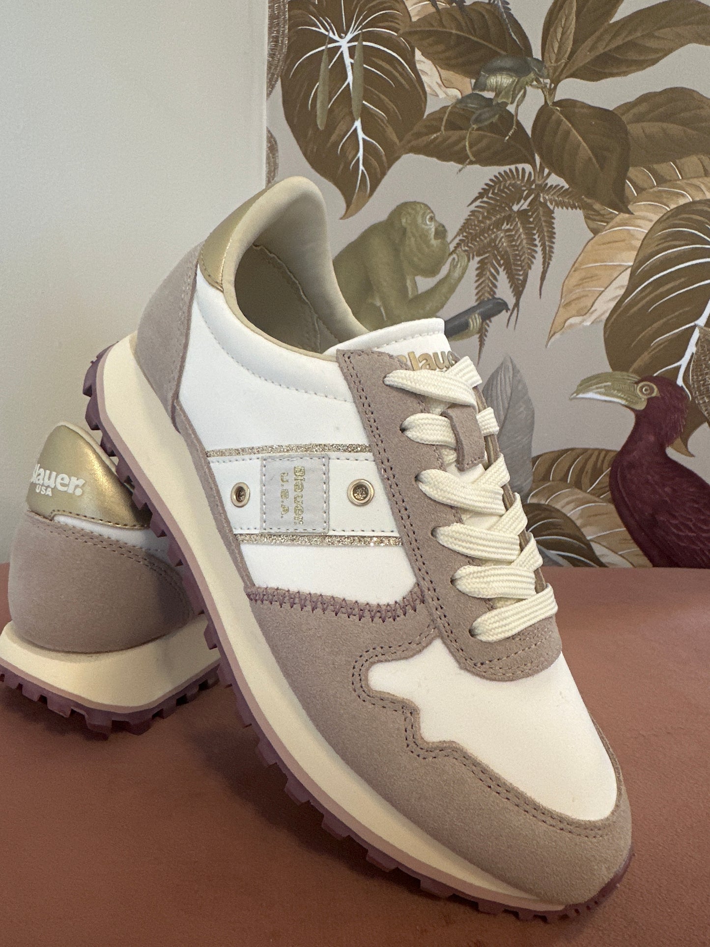 Sneakers nude Blauer