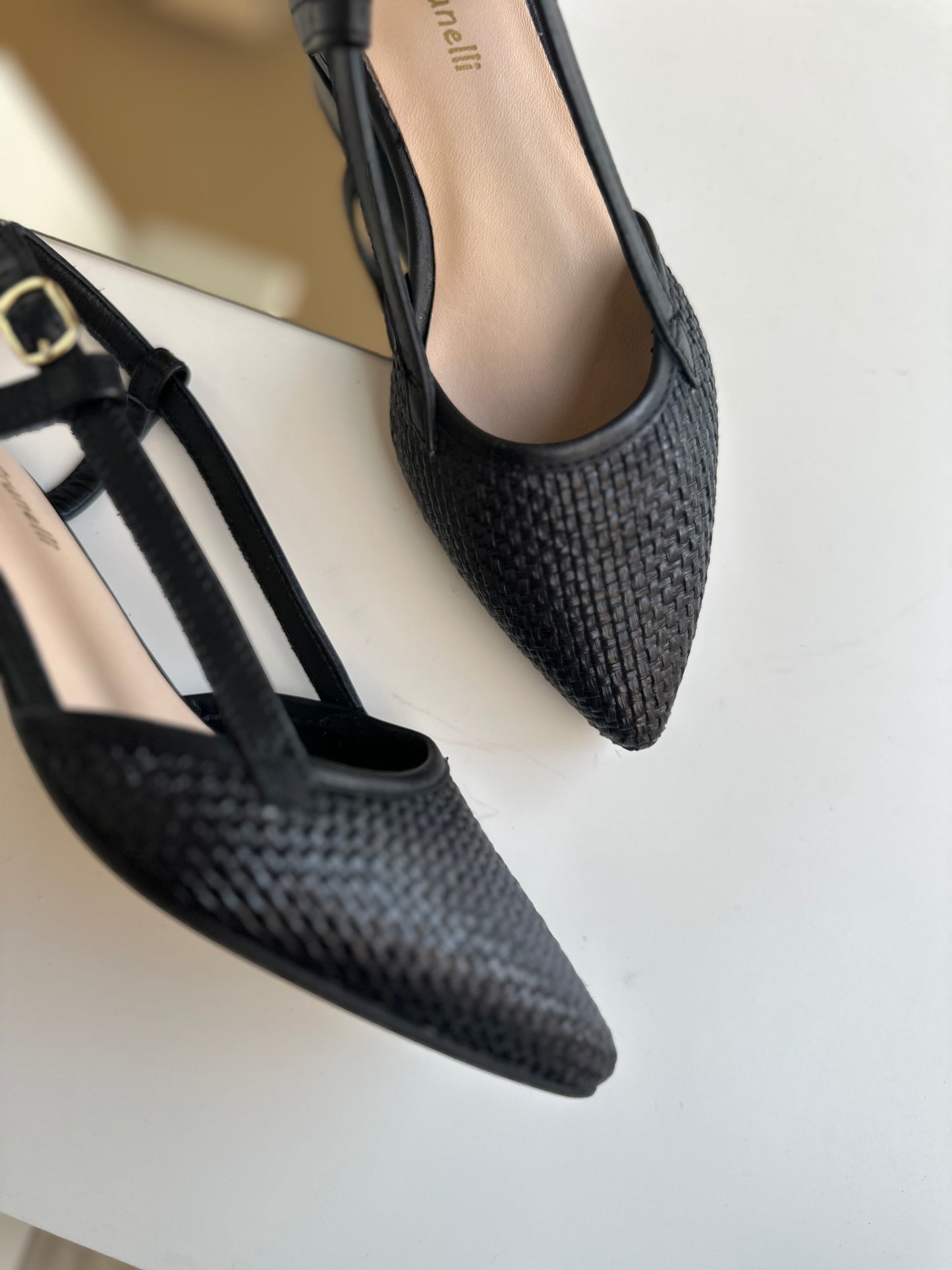 Slingback Noir