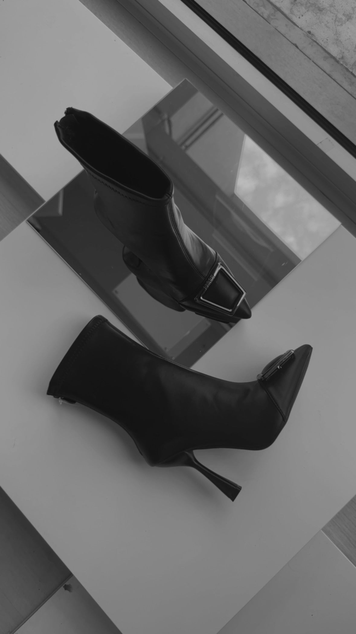 Stivaletto tacco Ferre