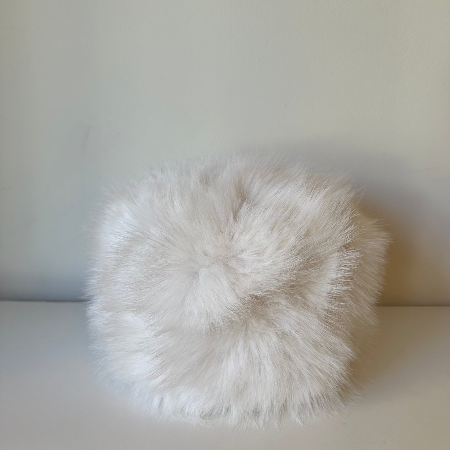 Cappello in pelliccia white