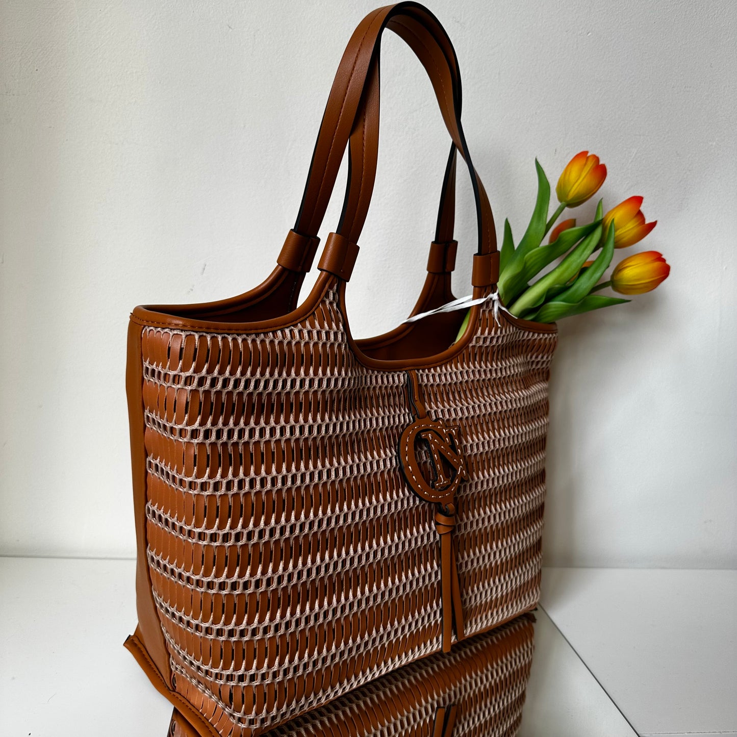 Borsa intreccio CafèNoir