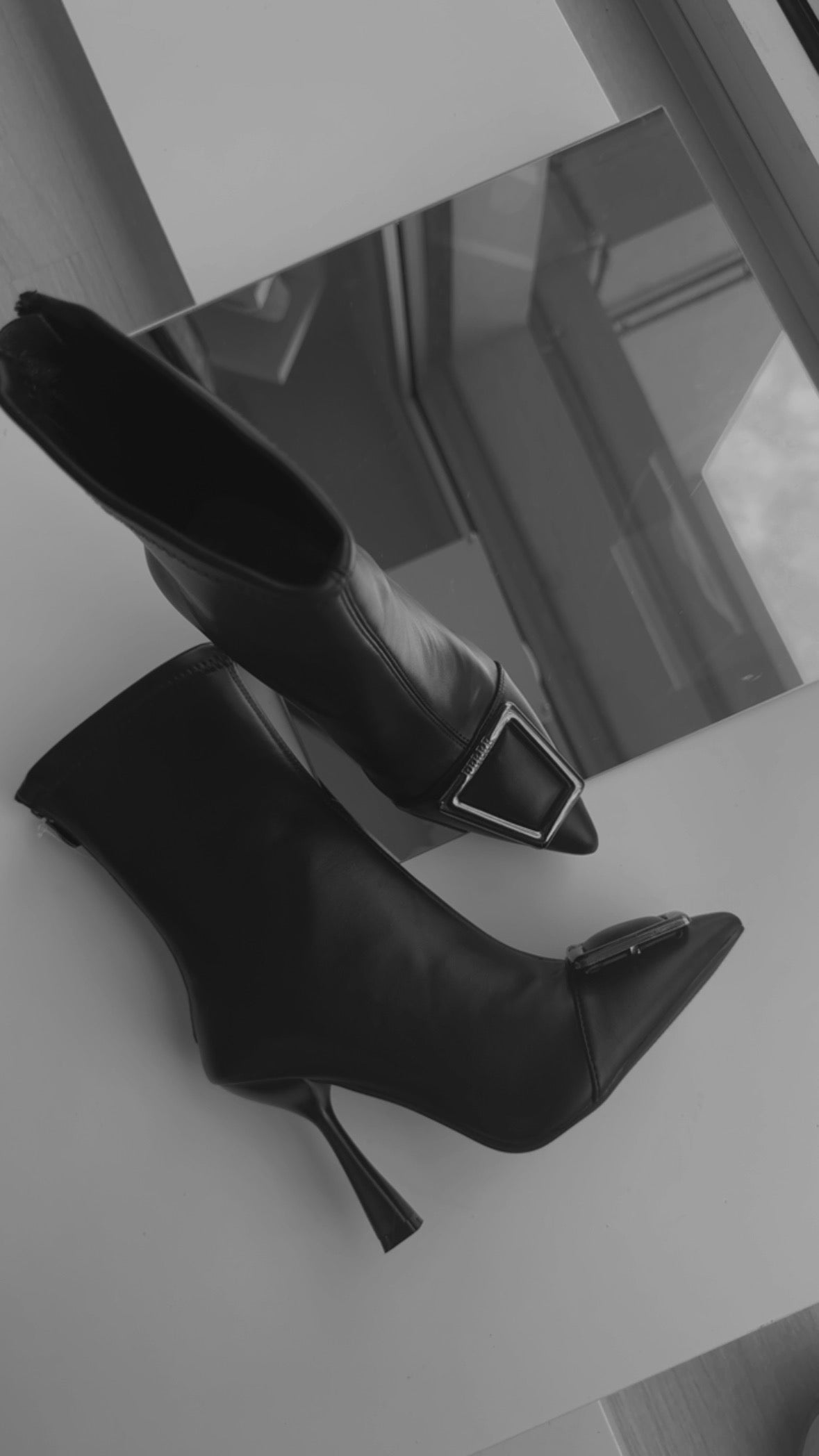 Stivaletto tacco Ferre