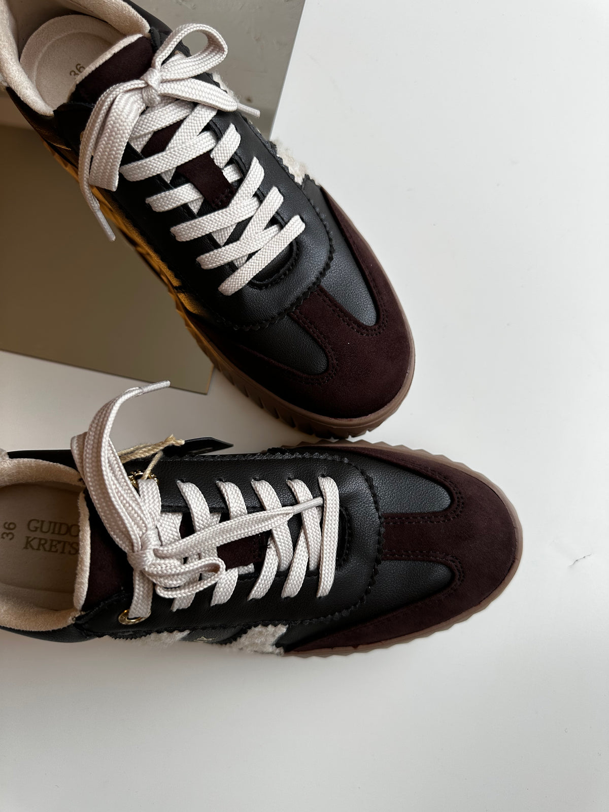 Sneakers cioccolato Marco Tozzi