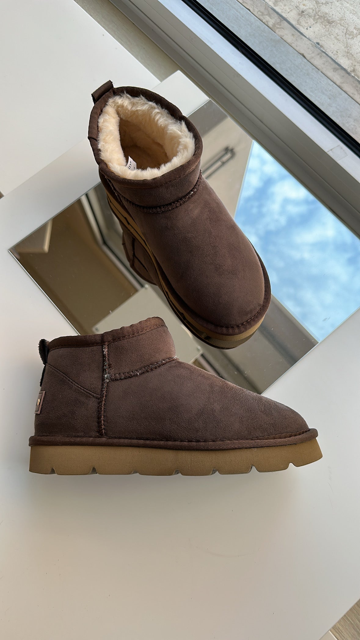 Boot fur brown