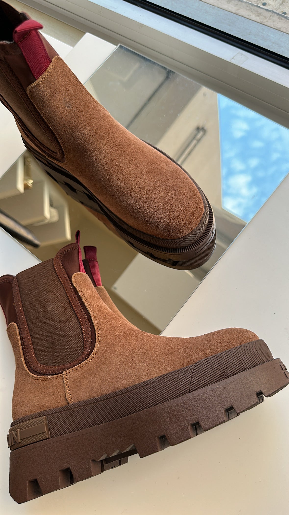 Chelsea boot caramel D Franklin