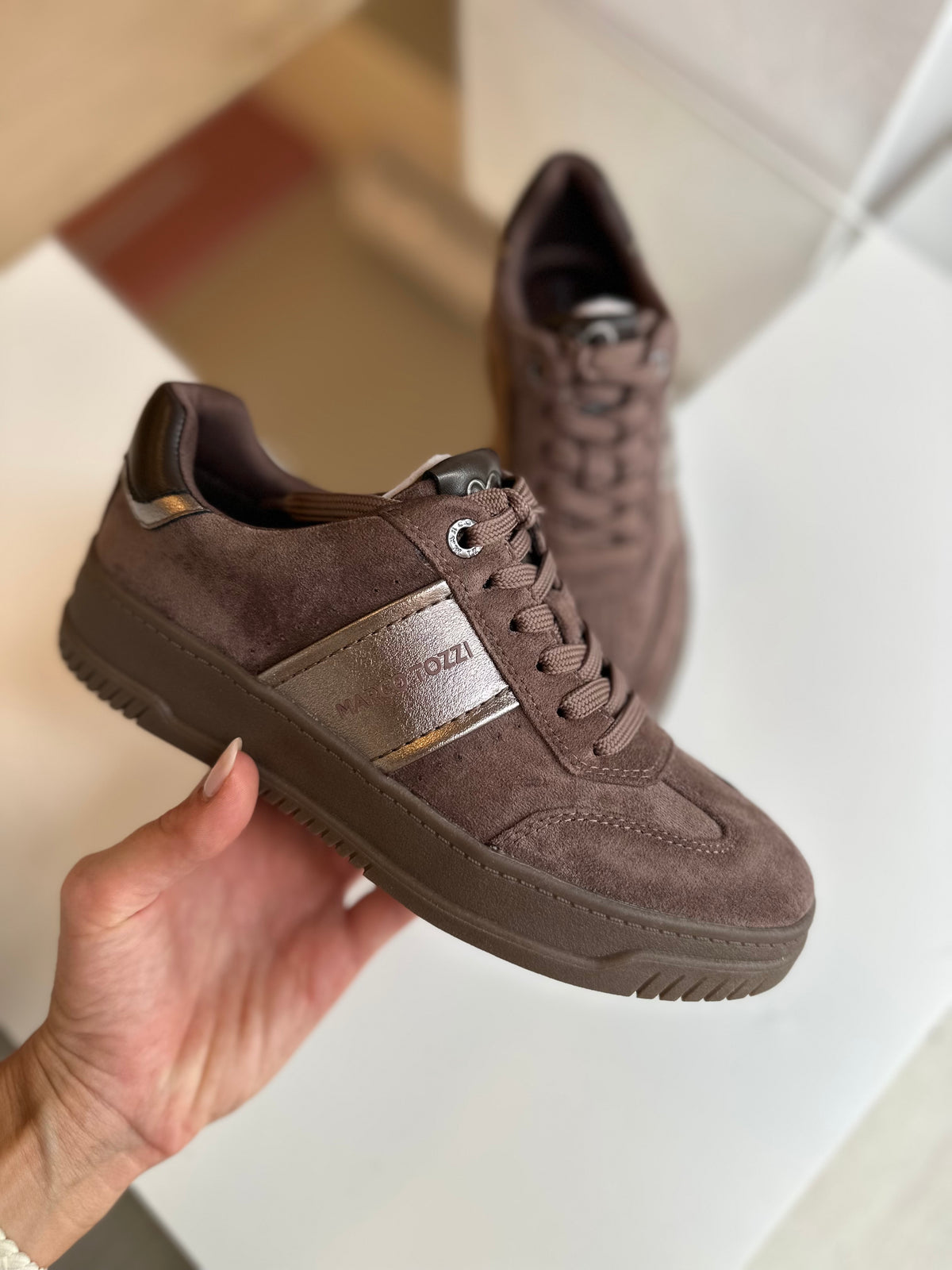 Sneakers Marco Tozzi chocolate