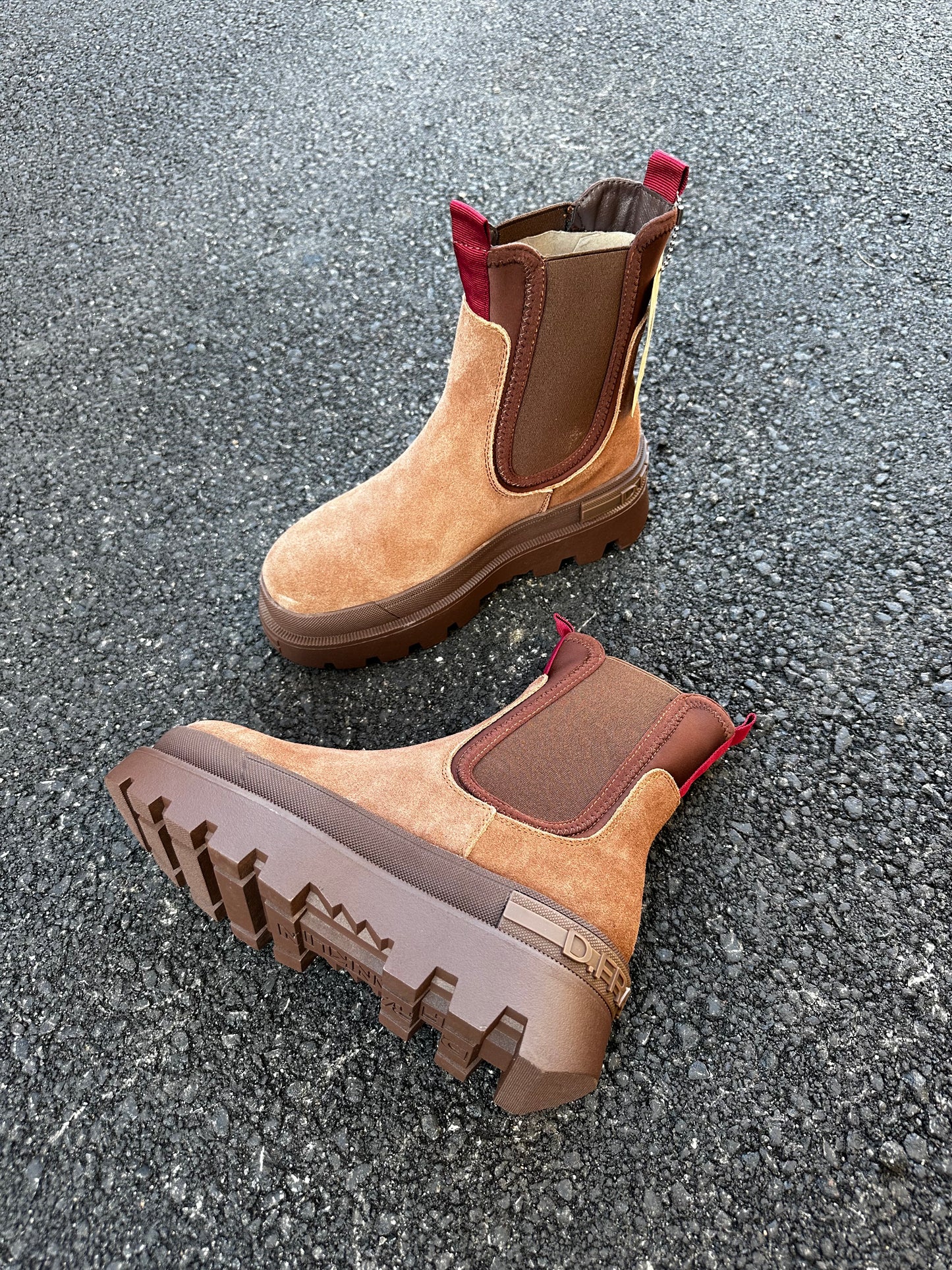 Chelsea boot caramel D Franklin