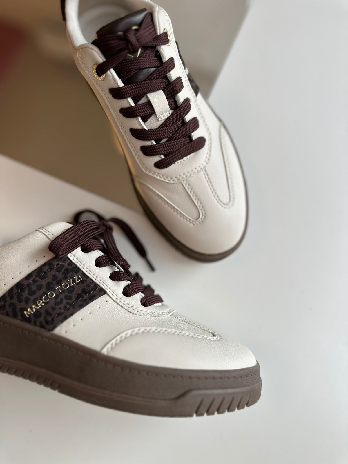 Sneakers cream Marco Tozzi