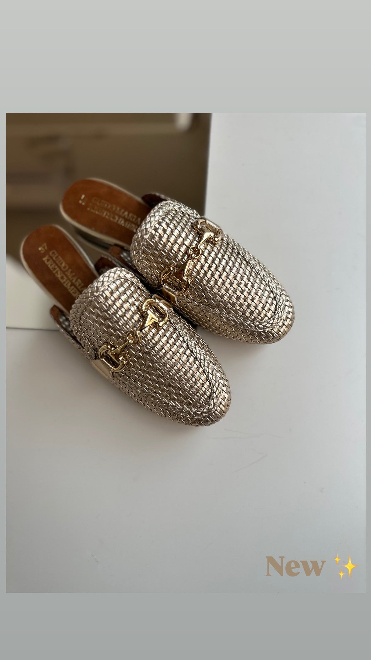 Sabot Sole Gold
