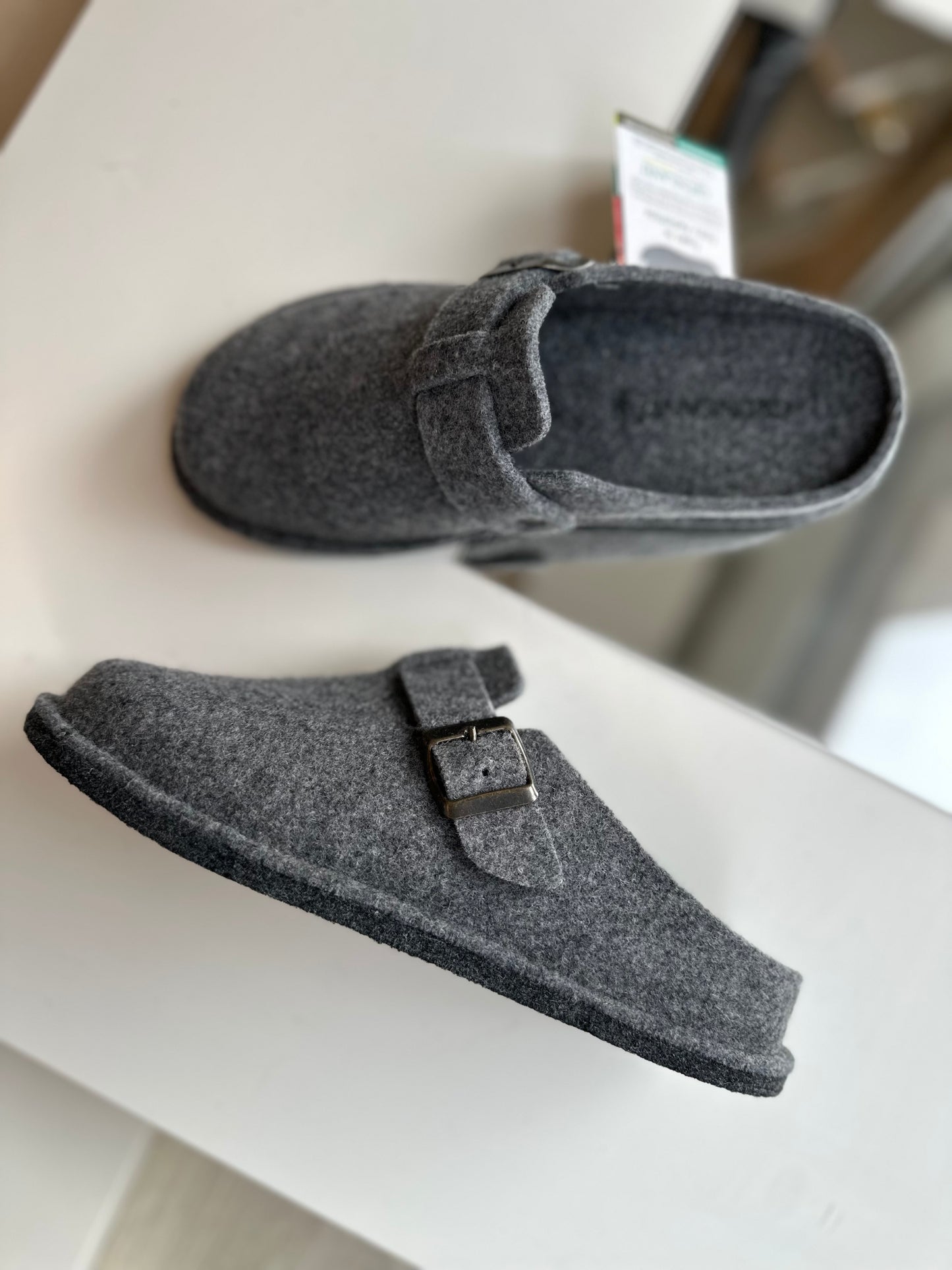 Sabot panno grey uomo