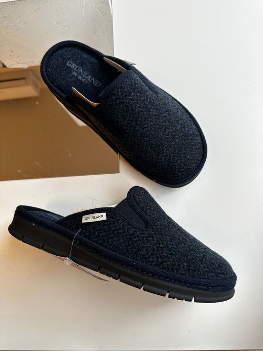Ciabatta uomo blu