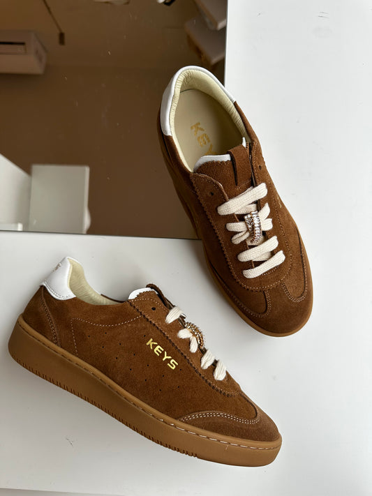 Sneakers Keys Caramel