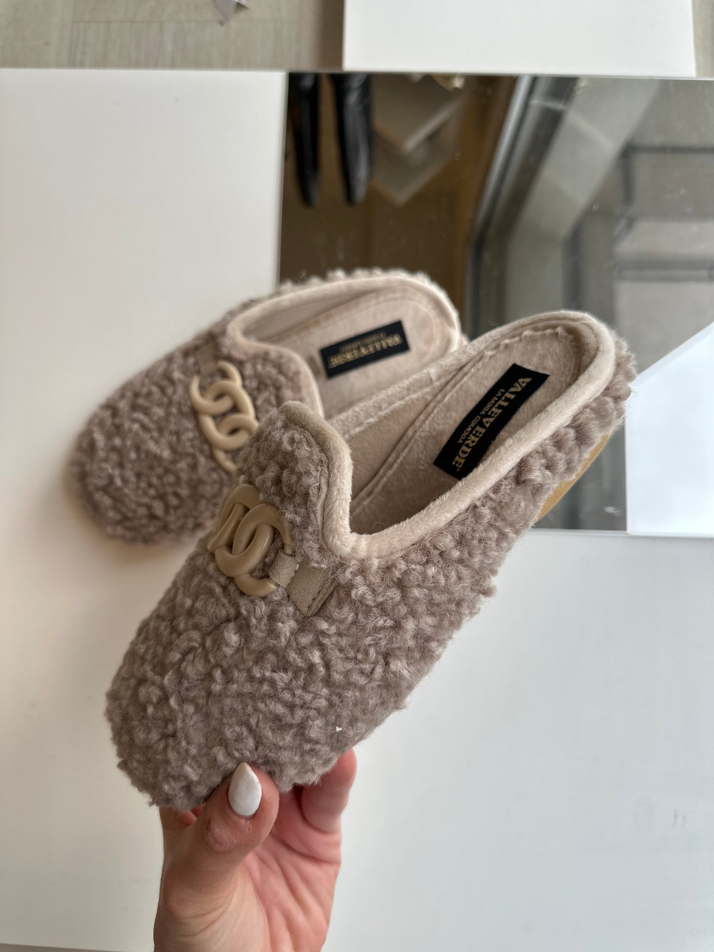 Pantofola Valleverde lana