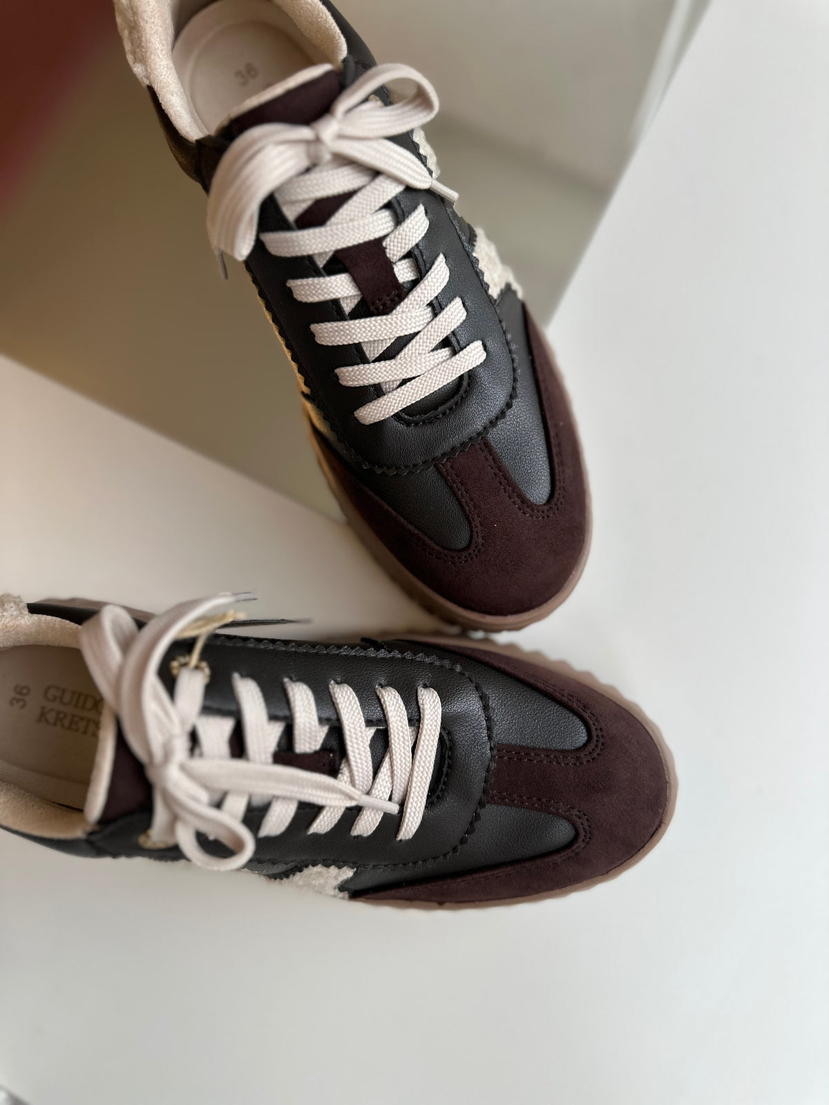 Sneakers cioccolato Marco Tozzi