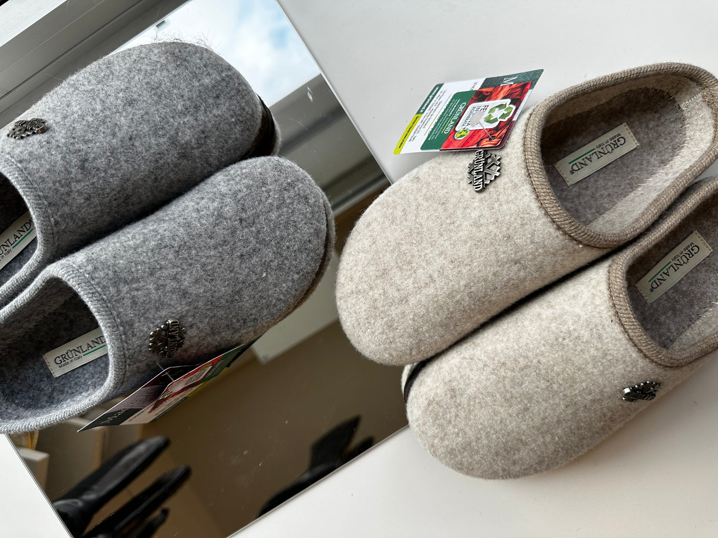 Pantofola Grunland panna