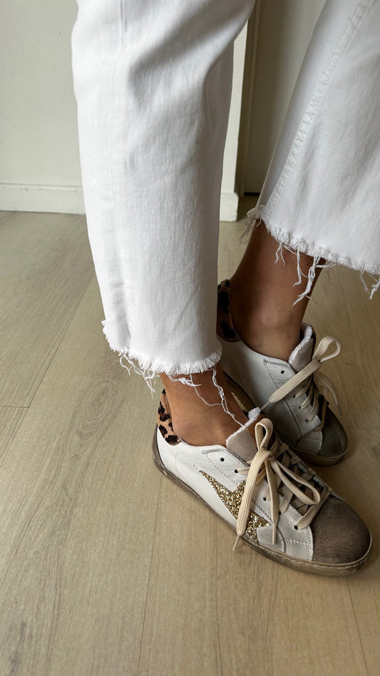 Sneakers glitter Leo