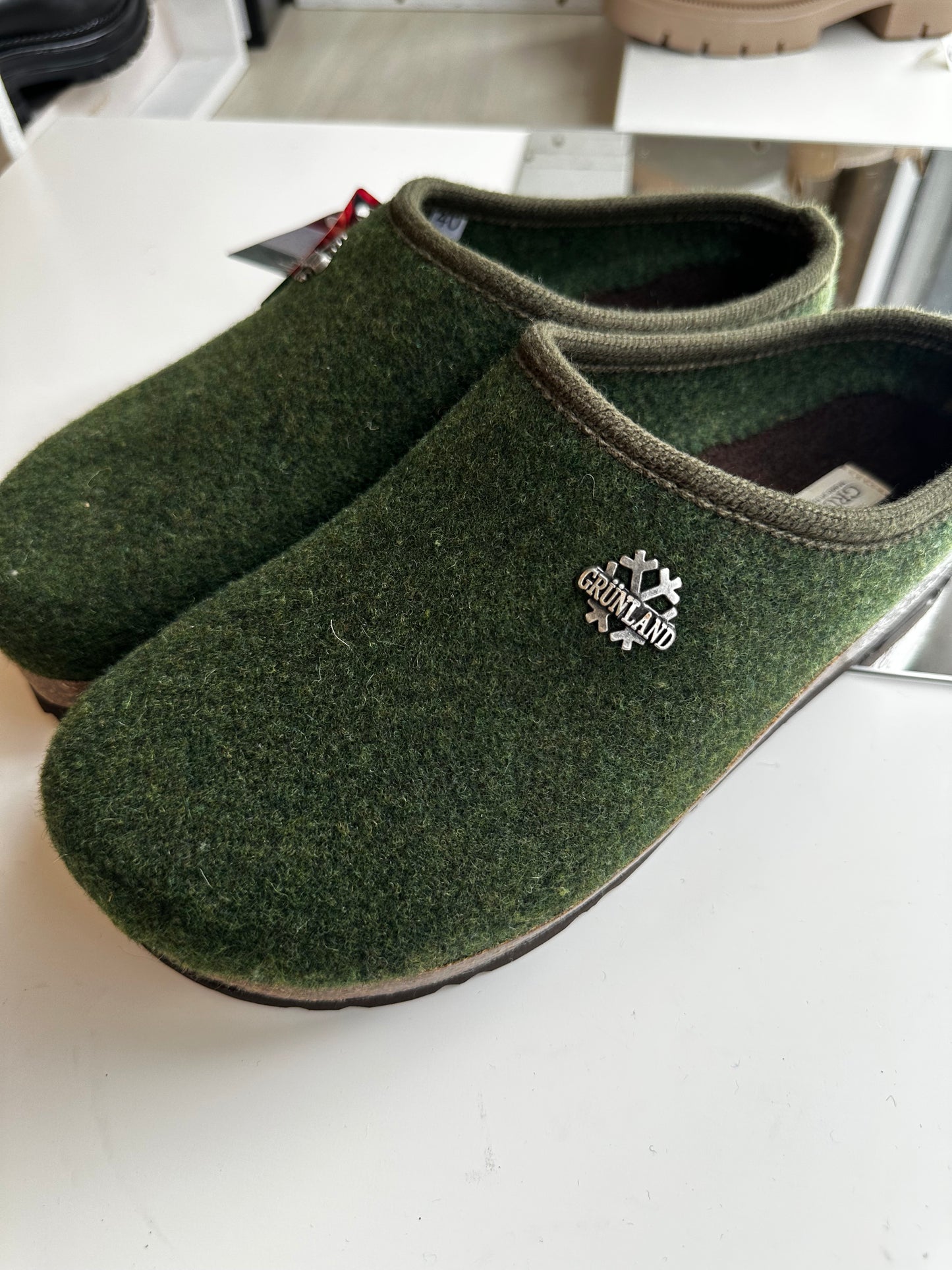 Pantofola uomo bosco