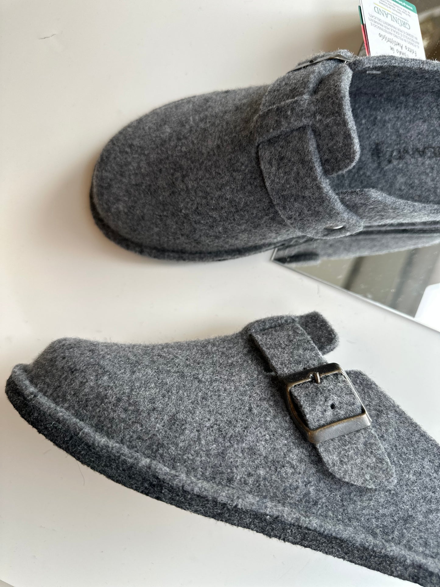 Sabot panno grey uomo