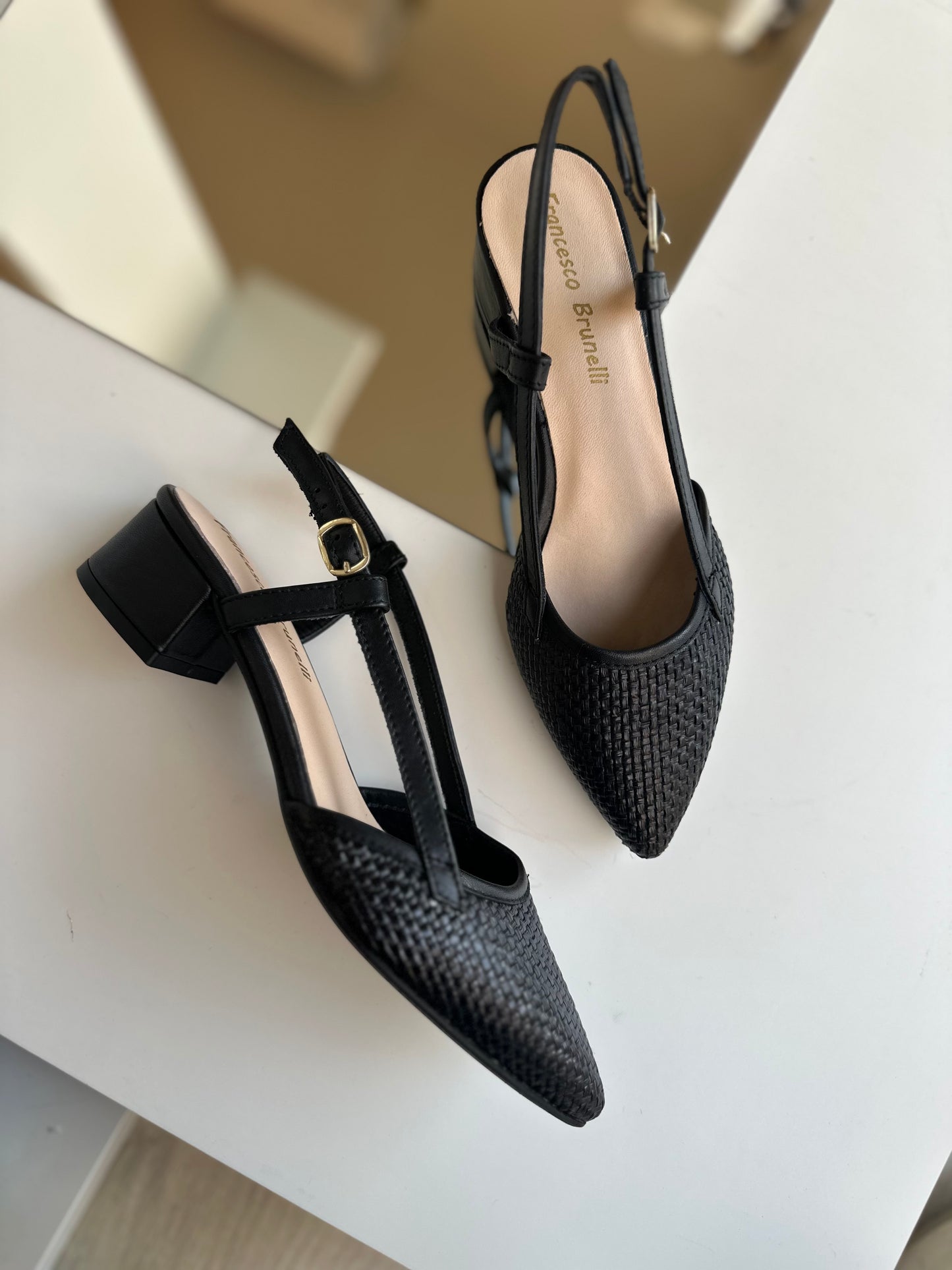 Slingback Noir