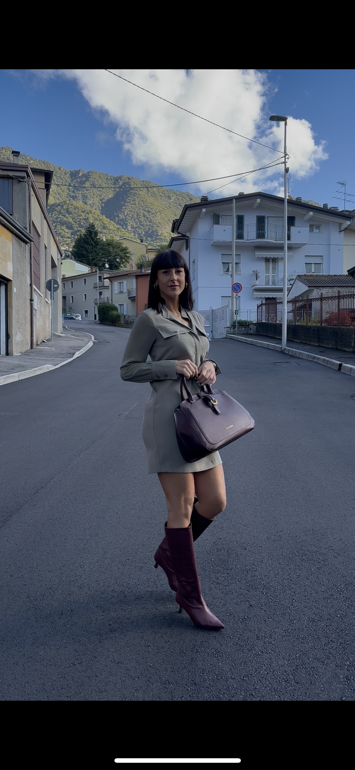 Stivale Elodie vino