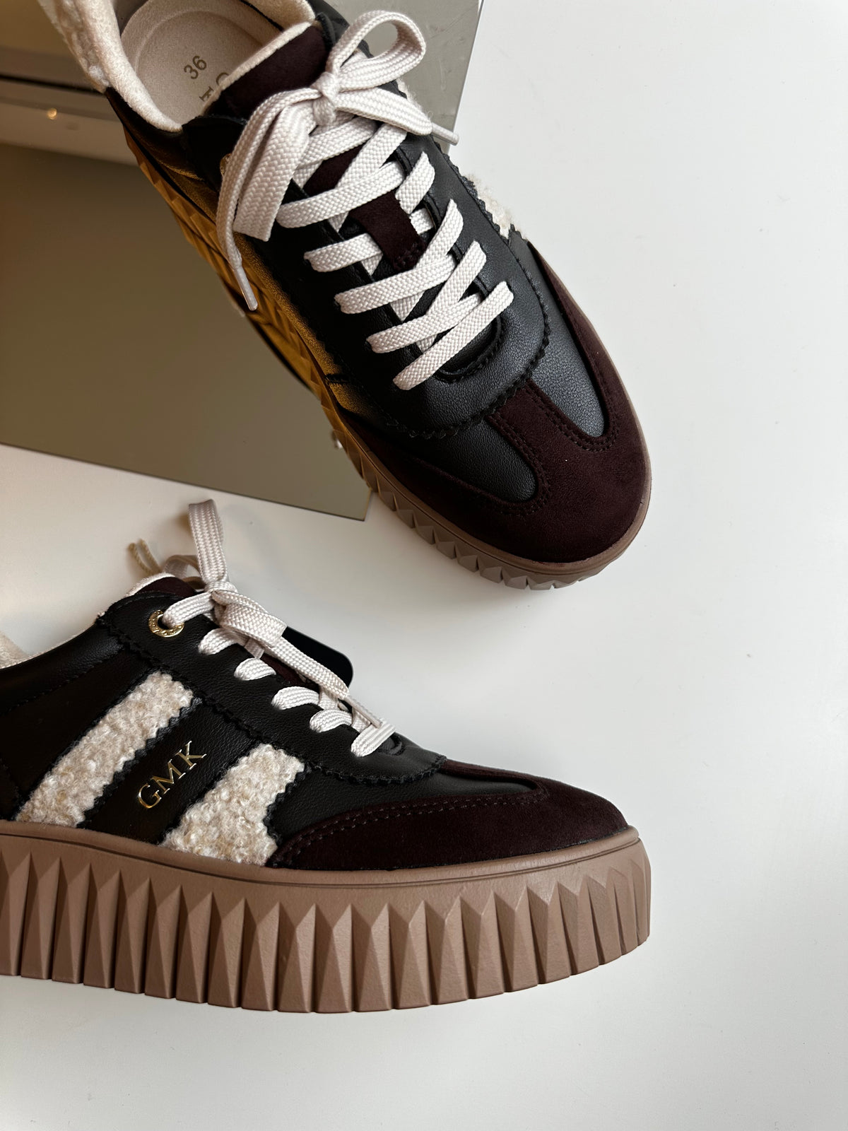 Sneakers cioccolato Marco Tozzi