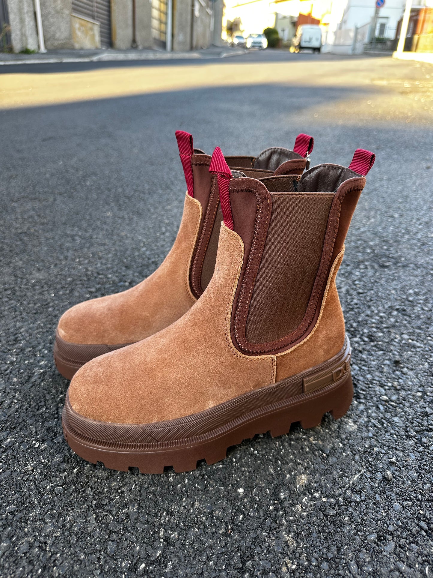 Chelsea boot caramel D Franklin