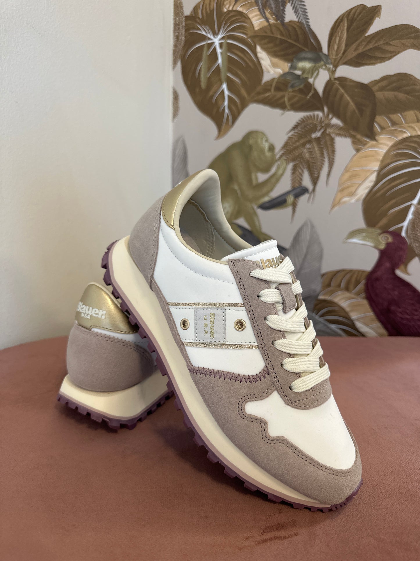 Sneakers nude Blauer