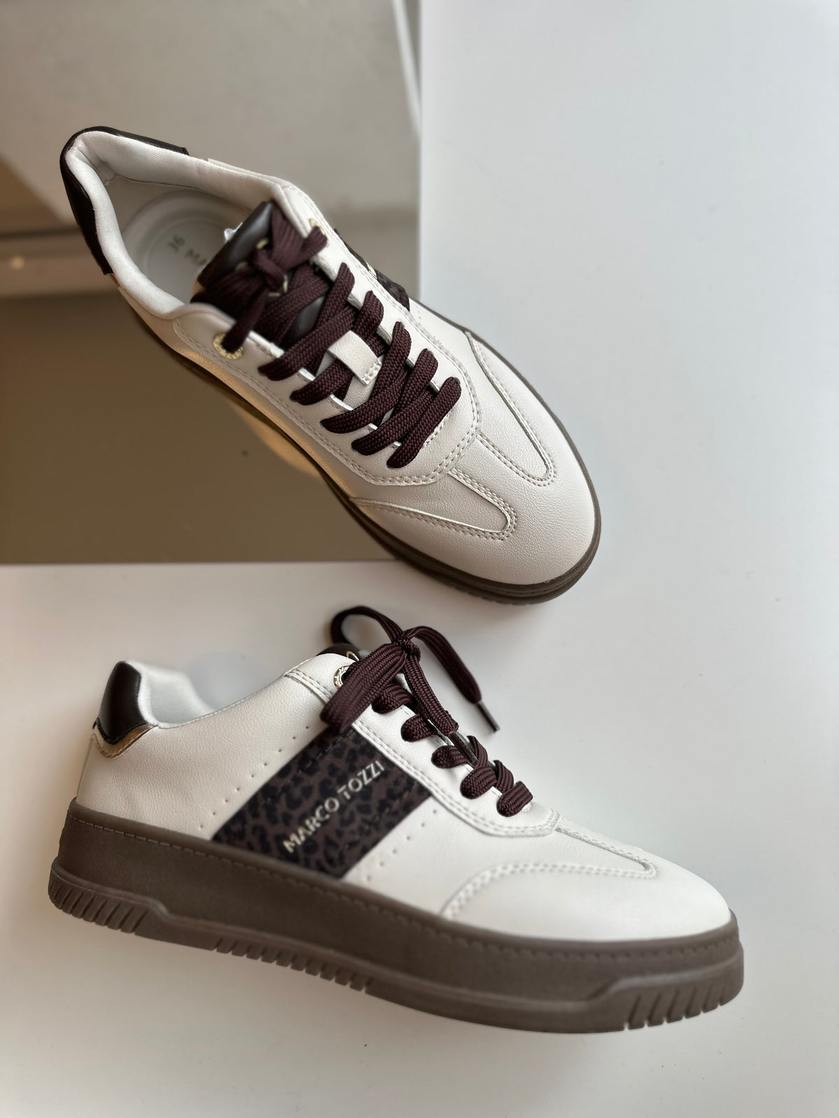 Sneakers cream Marco Tozzi