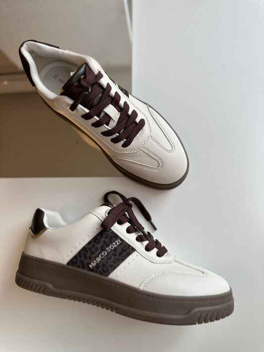 Sneakers cream Marco Tozzi