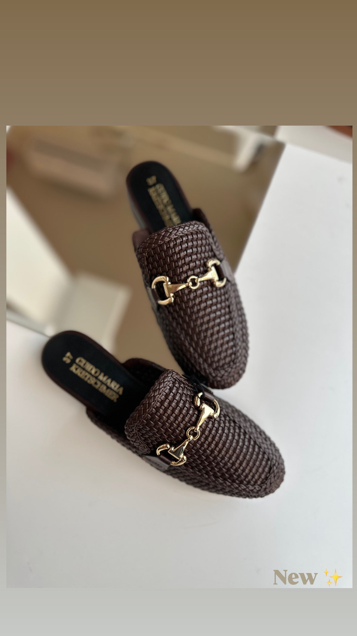 Sabot Sole Brown