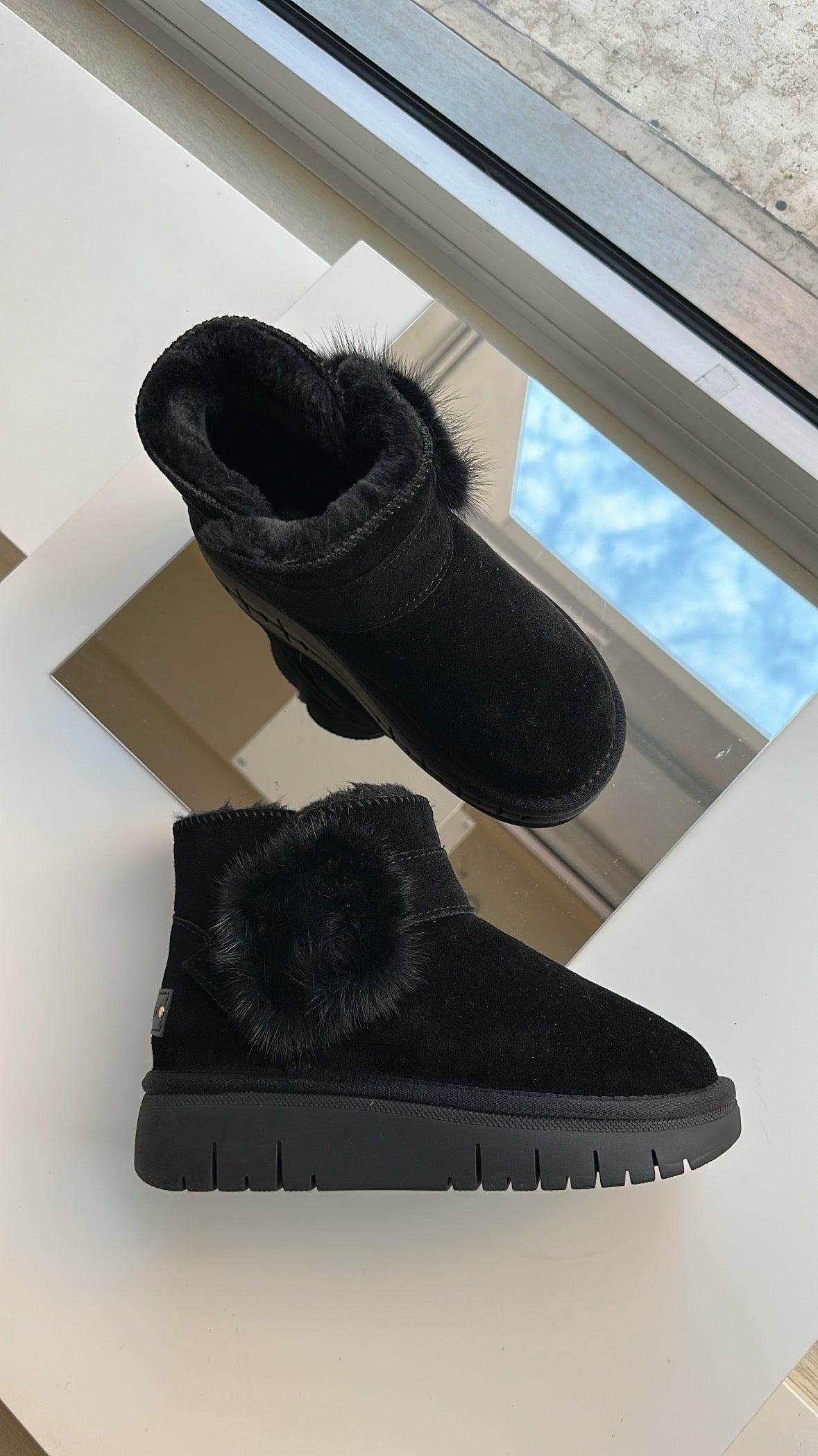 Boot fur pom pom