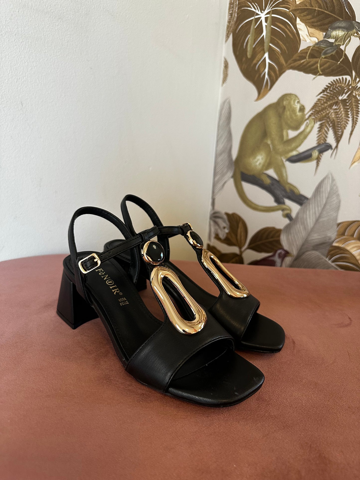Sandali gioiello black