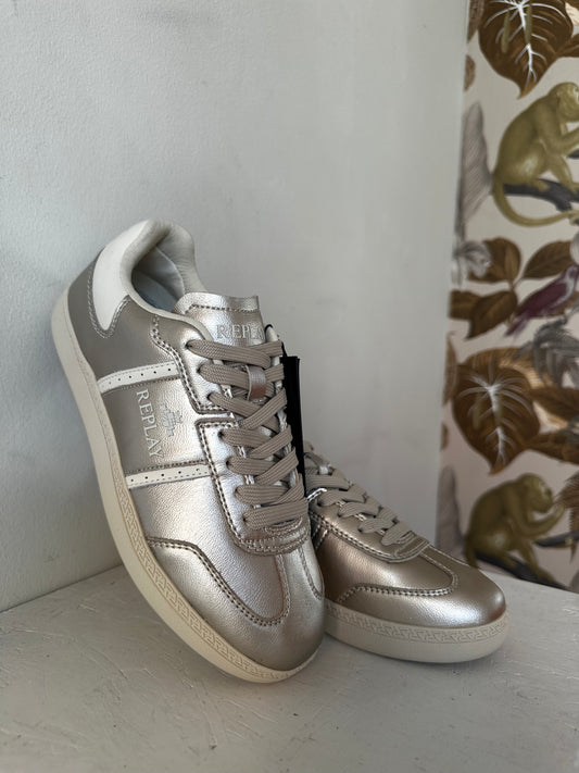 Sneakers platino replay