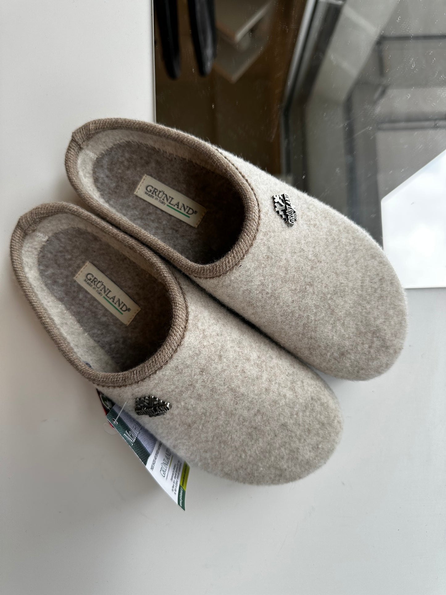 Pantofola Grunland panna