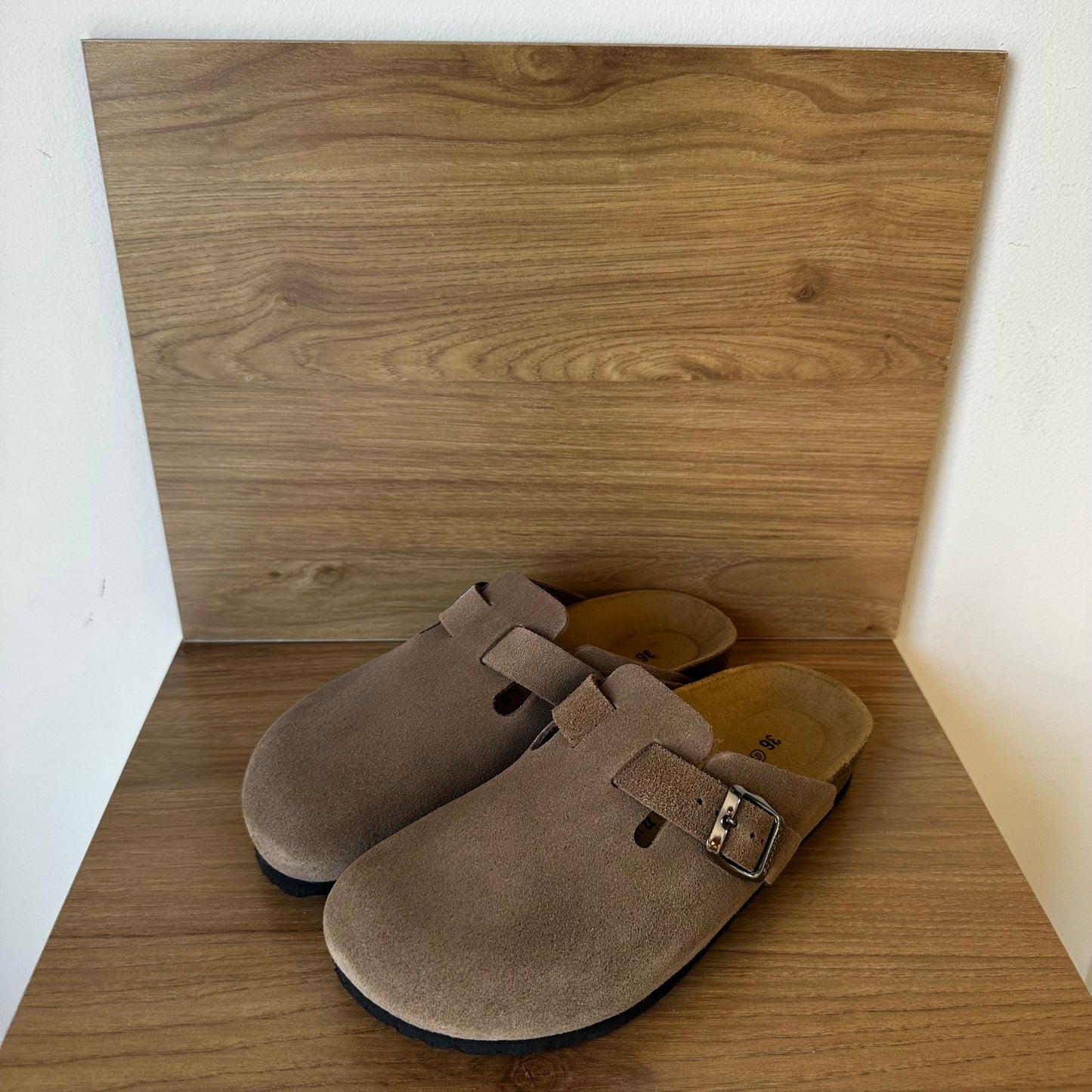 Ciabatte Boston taupe